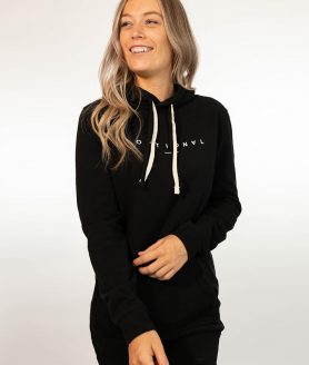 hoodie long femme